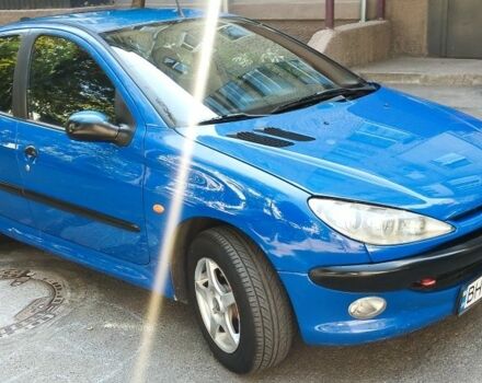 Синій Пежо 206, об'ємом двигуна 1.4 л та пробігом 240 тис. км за 3000 $, фото 2 на Automoto.ua