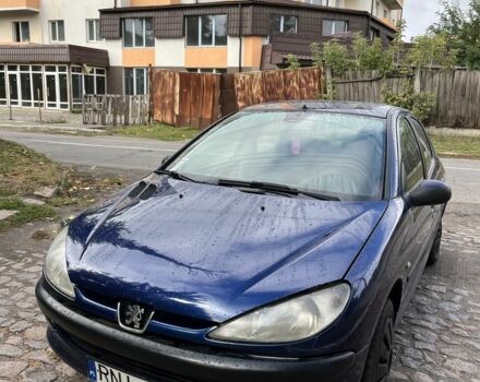 Синий Пежо 206, объемом двигателя 1.6 л и пробегом 222 тыс. км за 1333 $, фото 1 на Automoto.ua