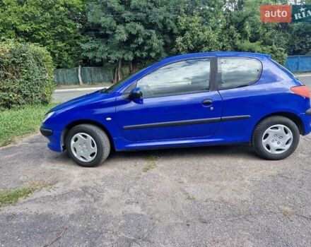 Пежо 206 2000 в Ирпене на Automoto.ua Синий Пежо 206, объемом двигателя 1.36 л и пробегом 272 тыс. км за 2600 $, фото 3 на Automoto.ua