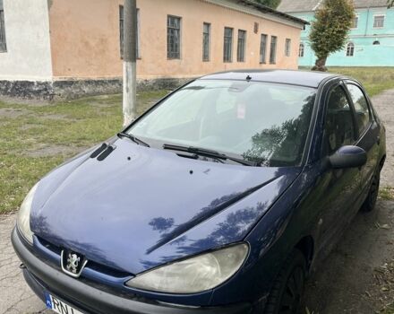 Пежо 206 2000 в Тульчине на Automoto.ua Синий Пежо 206, объемом двигателя 1.6 л и пробегом 185 тыс. км за 1250 $, фото 1 на Automoto.ua