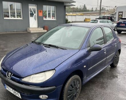 Пежо 206 2000 в Тульчине на Automoto.ua Синий Пежо 206, объемом двигателя 1.6 л и пробегом 250 тыс. км за 1250 $, фото 3 на Automoto.ua