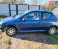 Синий Пежо 206, объемом двигателя 1.1 л и пробегом 141 тыс. км за 1700 $, фото 6 на Automoto.ua