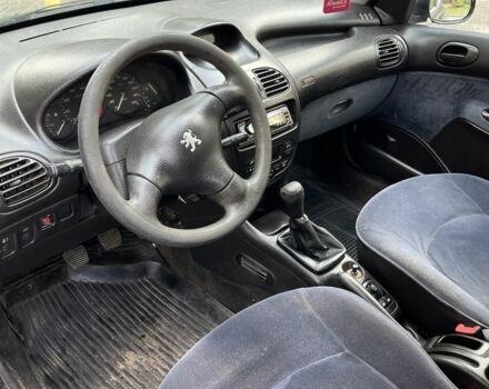 Синий Пежо 206, объемом двигателя 1.6 л и пробегом 222 тыс. км за 1333 $, фото 6 на Automoto.ua