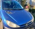 Синий Пежо 206, объемом двигателя 1.1 л и пробегом 141 тыс. км за 1700 $, фото 23 на Automoto.ua