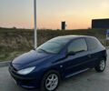 Синий Пежо 206, объемом двигателя 1.1 л и пробегом 240 тыс. км за 2200 $, фото 1 на Automoto.ua