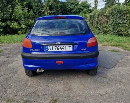 Пежо 206 2000 в Ирпене на Automoto.ua Синий Пежо 206, объемом двигателя 1.36 л и пробегом 272 тыс. км за 2600 $, фото 5 на Automoto.ua