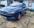 Синий Пежо 206, объемом двигателя 1.6 л и пробегом 202 тыс. км за 2900 $, фото 2 на Automoto.ua
