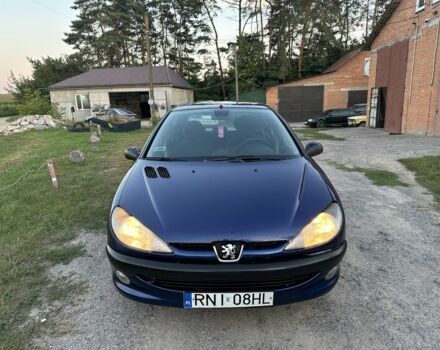Синій Пежо 206, об'ємом двигуна 1.4 л та пробігом 200 тис. км за 1050 $, фото 2 на Automoto.ua