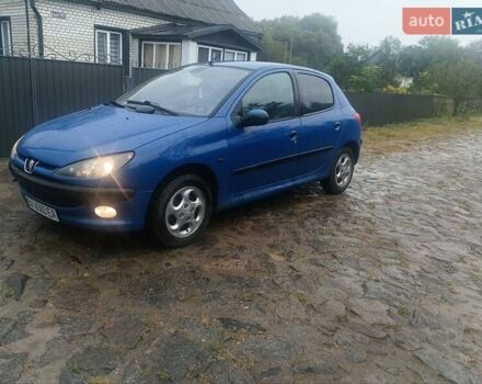 Синий Пежо 206, объемом двигателя 1.6 л и пробегом 202 тыс. км за 2900 $, фото 19 на Automoto.ua