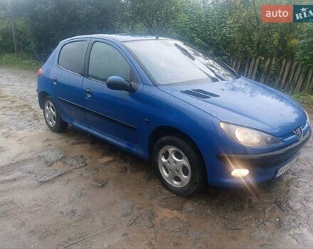 Синий Пежо 206, объемом двигателя 1.6 л и пробегом 202 тыс. км за 2900 $, фото 6 на Automoto.ua