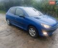 Синий Пежо 206, объемом двигателя 1.6 л и пробегом 202 тыс. км за 2900 $, фото 6 на Automoto.ua