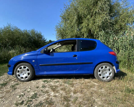 Синий Пежо 206, объемом двигателя 1.59 л и пробегом 263 тыс. км за 3000 $, фото 4 на Automoto.ua