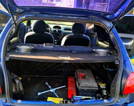 Синий Пежо 206, объемом двигателя 1.1 л и пробегом 315 тыс. км за 2200 $, фото 2 на Automoto.ua