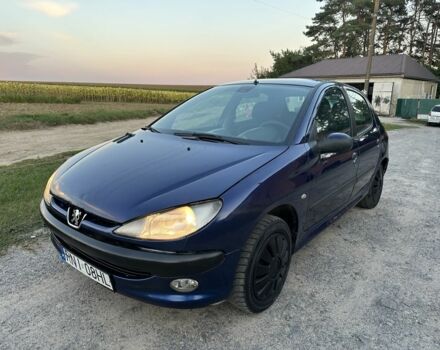 Синій Пежо 206, об'ємом двигуна 1.4 л та пробігом 200 тис. км за 1050 $, фото 10 на Automoto.ua