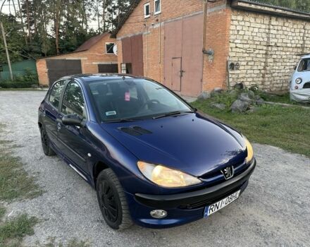 Синій Пежо 206, об'ємом двигуна 1.4 л та пробігом 200 тис. км за 1050 $, фото 3 на Automoto.ua