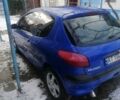 Синий Пежо 206, объемом двигателя 1.12 л и пробегом 220 тыс. км за 2500 $, фото 11 на Automoto.ua