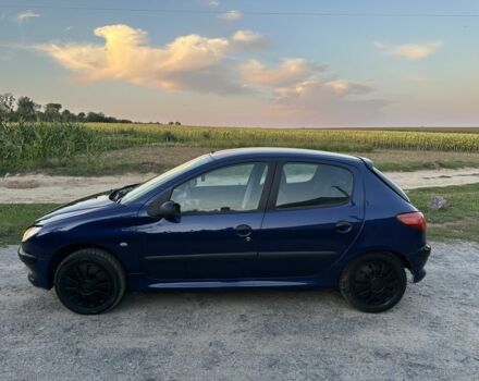 Синій Пежо 206, об'ємом двигуна 1.4 л та пробігом 200 тис. км за 1050 $, фото 9 на Automoto.ua