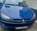 Синий Пежо 206, объемом двигателя 1.6 л и пробегом 202 тыс. км за 2900 $, фото 1 на Automoto.ua