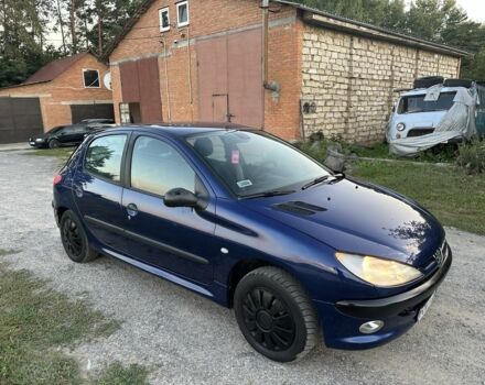 Синій Пежо 206, об'ємом двигуна 1.4 л та пробігом 200 тис. км за 1050 $, фото 4 на Automoto.ua