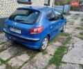 Синий Пежо 206, объемом двигателя 1.6 л и пробегом 202 тыс. км за 2900 $, фото 4 на Automoto.ua