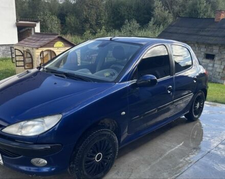 Синій Пежо 206, об'ємом двигуна 1.4 л та пробігом 277 тис. км за 2668 $, фото 1 на Automoto.ua