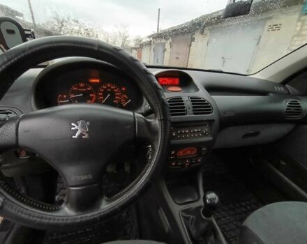 Синій Пежо 206, об'ємом двигуна 2 л та пробігом 269 тис. км за 2450 $, фото 1 на Automoto.ua