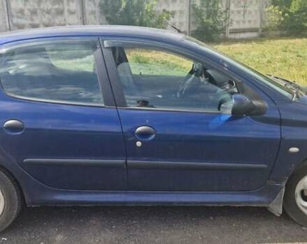 Синій Пежо 206, об'ємом двигуна 2 л та пробігом 270 тис. км за 2800 $, фото 4 на Automoto.ua