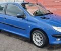 Синий Пежо 206, объемом двигателя 1.1 л и пробегом 165 тыс. км за 2700 $, фото 1 на Automoto.ua