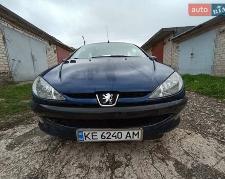 Синій Пежо 206, об'ємом двигуна 2 л та пробігом 270 тис. км за 2450 $, фото 1 на Automoto.ua