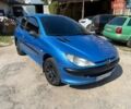 Синий Пежо 206, объемом двигателя 1.36 л и пробегом 246 тыс. км за 2250 $, фото 1 на Automoto.ua