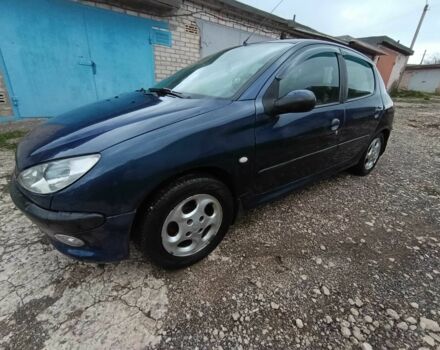 Синій Пежо 206, об'ємом двигуна 2 л та пробігом 269 тис. км за 2450 $, фото 2 на Automoto.ua