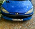 Синий Пежо 206, объемом двигателя 1.4 л и пробегом 295 тыс. км за 2100 $, фото 1 на Automoto.ua