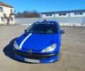 Синий Пежо 206, объемом двигателя 1.36 л и пробегом 215 тыс. км за 2500 $, фото 1 на Automoto.ua