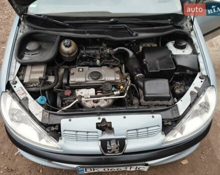 Синий Пежо 206, объемом двигателя 1.4 л и пробегом 275 тыс. км за 2450 $, фото 12 на Automoto.ua