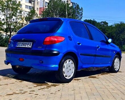 Синій Пежо 206, об'ємом двигуна 1.4 л та пробігом 208 тис. км за 3000 $, фото 2 на Automoto.ua