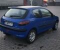 Синий Пежо 206, объемом двигателя 1.1 л и пробегом 240 тыс. км за 2500 $, фото 2 на Automoto.ua