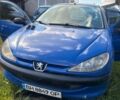 Синий Пежо 206, объемом двигателя 1.4 л и пробегом 300 тыс. км за 1500 $, фото 1 на Automoto.ua