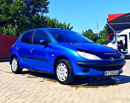 Синій Пежо 206, об'ємом двигуна 1.4 л та пробігом 208 тис. км за 3000 $, фото 3 на Automoto.ua