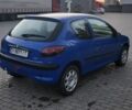 Синий Пежо 206, объемом двигателя 1.1 л и пробегом 240 тыс. км за 2500 $, фото 3 на Automoto.ua