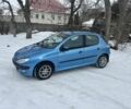 Синій Пежо 206, об'ємом двигуна 1.4 л та пробігом 214 тис. км за 1550 $, фото 1 на Automoto.ua