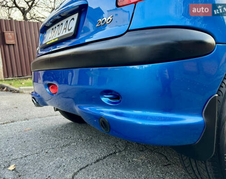 Синий Пежо 206, объемом двигателя 1.4 л и пробегом 133 тыс. км за 5500 $, фото 27 на Automoto.ua