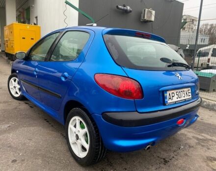 Синій Пежо 206, об'ємом двигуна 1.4 л та пробігом 185 тис. км за 3200 $, фото 4 на Automoto.ua