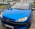 Синій Пежо 206, об'ємом двигуна 1.4 л та пробігом 185 тис. км за 3200 $, фото 1 на Automoto.ua