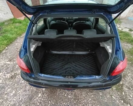 Синий Пежо 206, объемом двигателя 2 л и пробегом 269 тыс. км за 2450 $, фото 9 на Automoto.ua