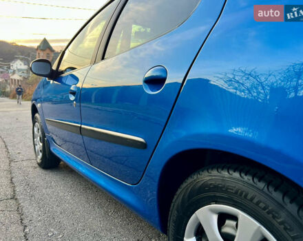 Синий Пежо 206, объемом двигателя 1.36 л и пробегом 133 тыс. км за 5500 $, фото 23 на Automoto.ua