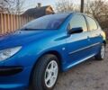 Синий Пежо 206, объемом двигателя 1.4 л и пробегом 200 тыс. км за 3500 $, фото 1 на Automoto.ua