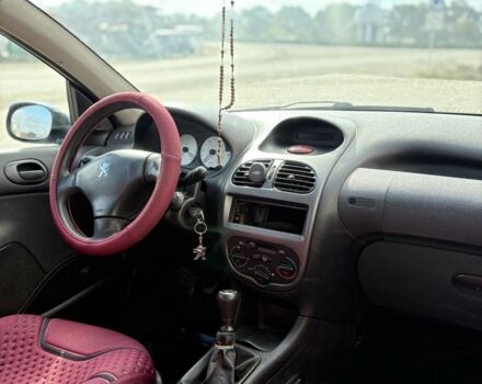 Синий Пежо 206, объемом двигателя 1.4 л и пробегом 265 тыс. км за 1999 $, фото 7 на Automoto.ua