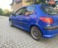 Синий Пежо 206, объемом двигателя 1.1 л и пробегом 205 тыс. км за 2100 $, фото 3 на Automoto.ua