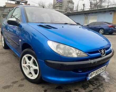 Синій Пежо 206, об'ємом двигуна 1.4 л та пробігом 185 тис. км за 3200 $, фото 2 на Automoto.ua