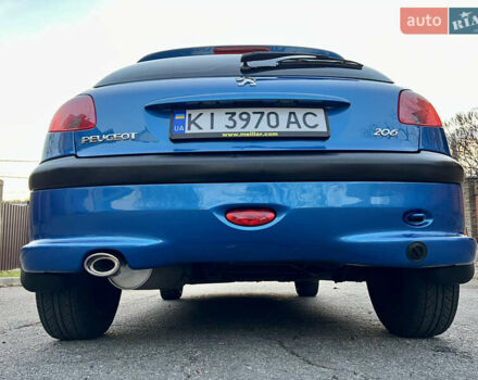 Синий Пежо 206, объемом двигателя 1.4 л и пробегом 133 тыс. км за 5500 $, фото 32 на Automoto.ua